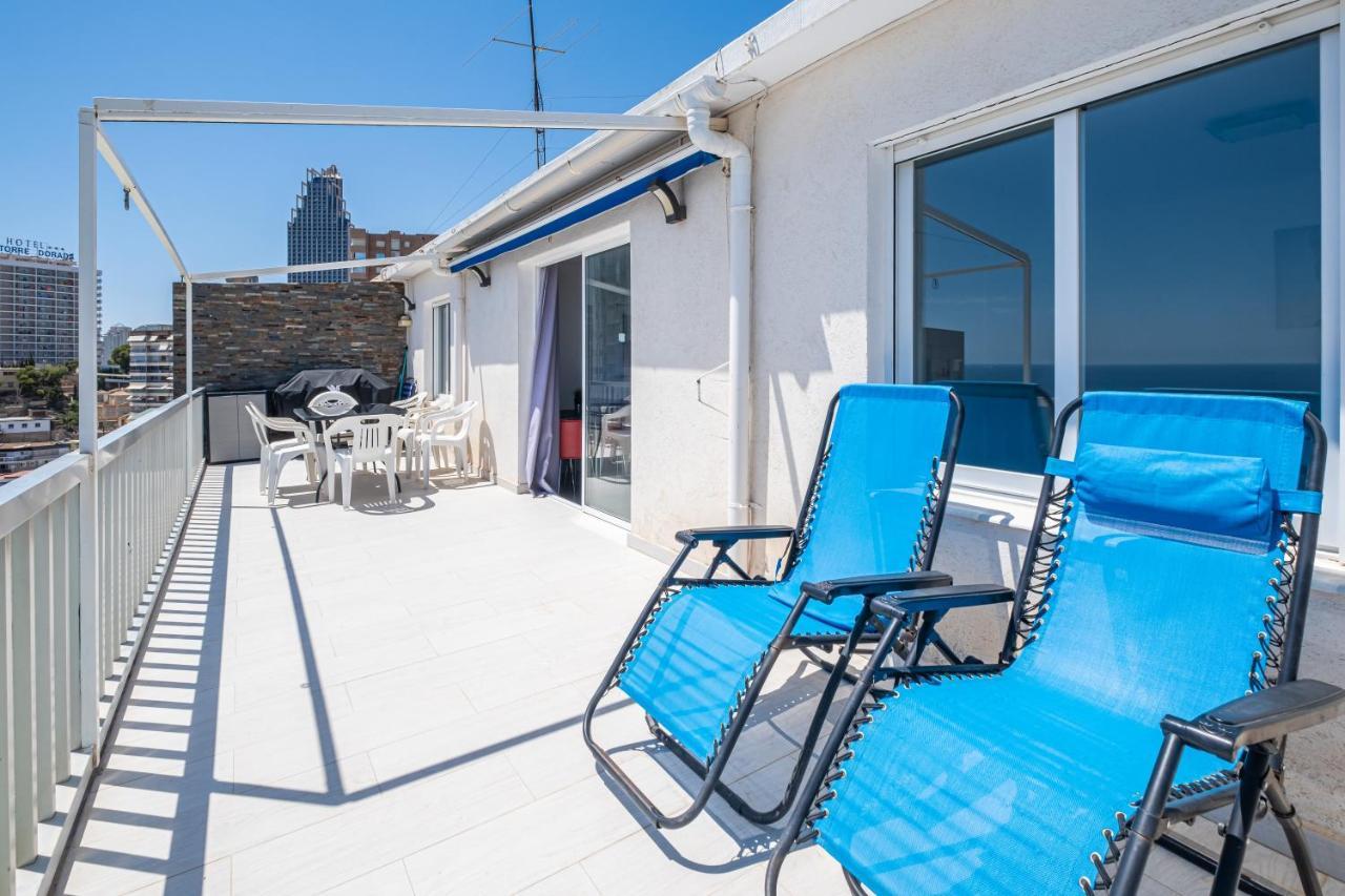 Apartmán Penthouse Bella Vista Benidorm Exteriér fotografie